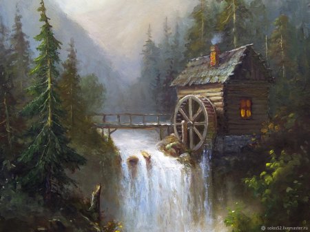 Водяная мельница Тома Жозеф