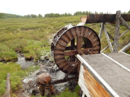 Водяная мельница МИКРОГЭС