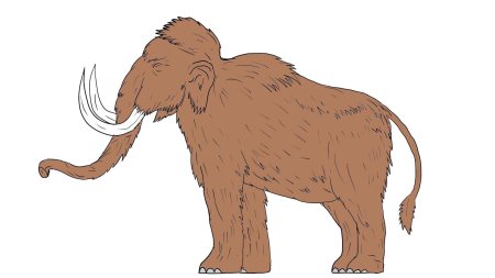 Мамонт мультяшный