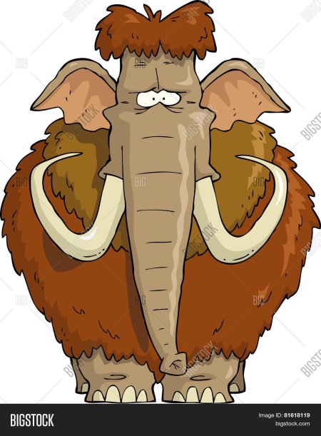 Забавный мамонт