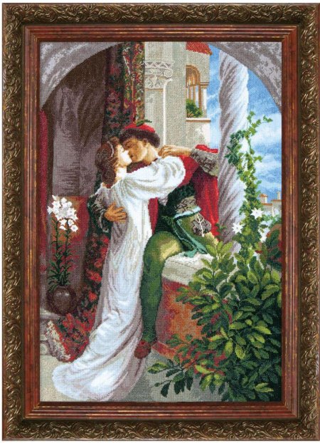 Вышивка крестом ромэо и Джульетта