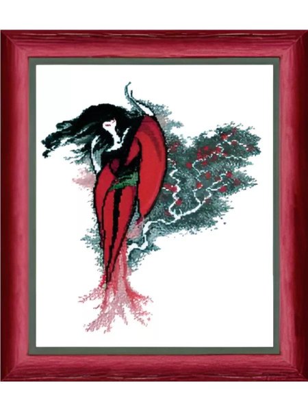 Набор для вышивания крестиком японские женщины