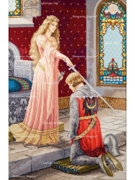 Вышивка крестом посвящение в Рыцари