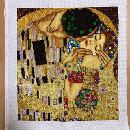 Золотые ручки поцелуй климт