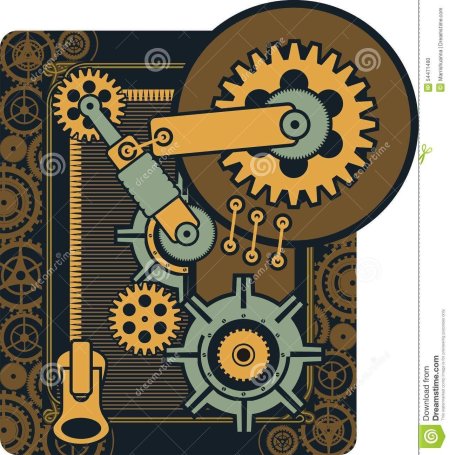 Мультяшный механизм