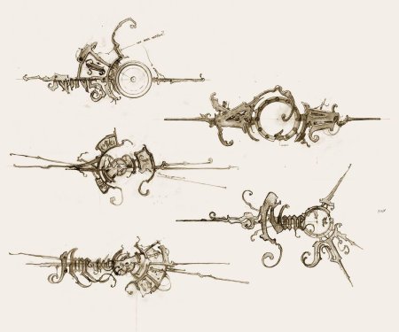 Стимпанк эскизы