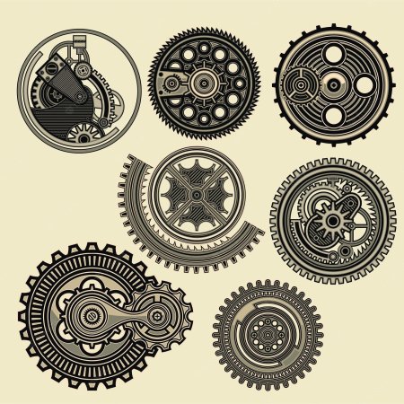 Стимпанк орнамент