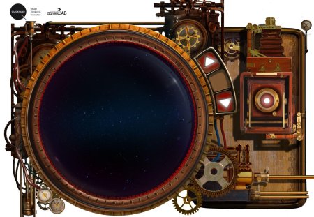 Рамка в стиле стимпанк