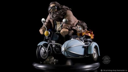 Гарри Поттер мотоцикл Хагрида