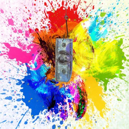 Брызги краски