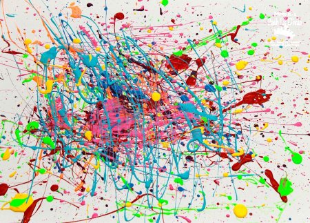 Разноцветные брызги