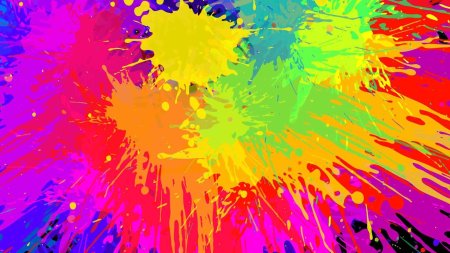 Брызги краски