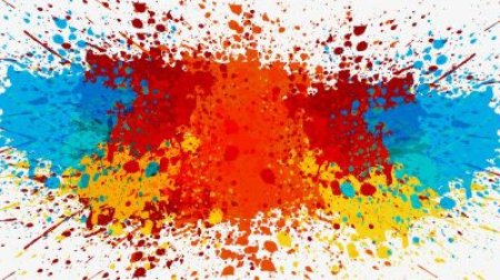 Брызги краски