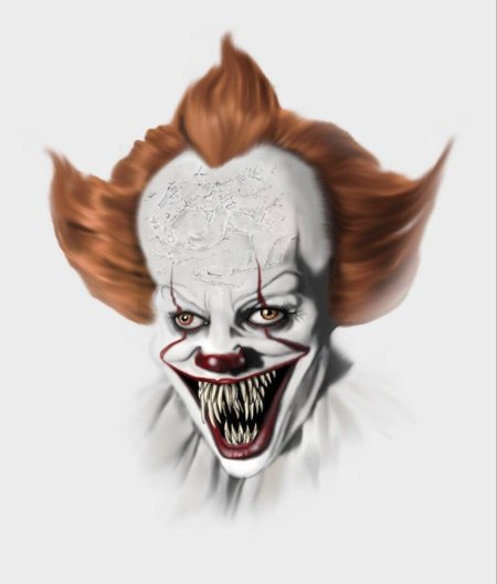 Клоун ПЕННИВАЙЗ 2017 рисунок