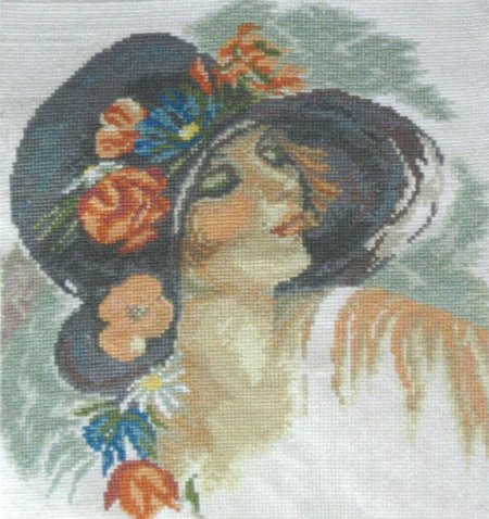 Вышивка Викторианская дама RTO 290