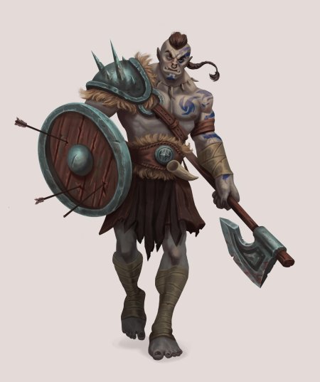 Орк Жрец ДНД