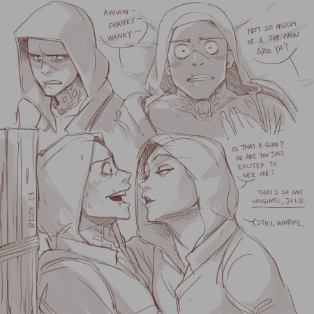 Легион (Фрэнк, Джули, Сьюзи, Джоуи)