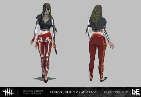 Dead by Daylight Легион арт Джули