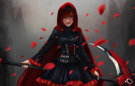 RWBY Ruby Rose коса