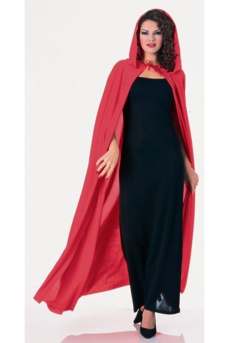 Красный плащ с капюшоном