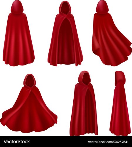 Картина с красной мантией