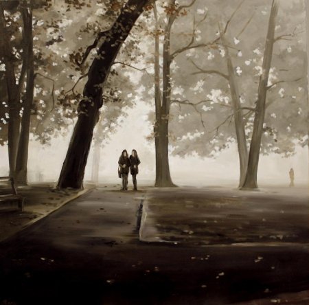 Монохромный пейзаж