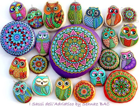 Роспись на камнях