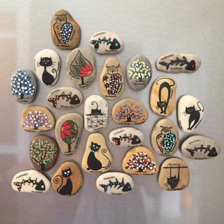 Роспись на камнях