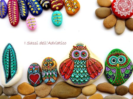 Роспись на камнях