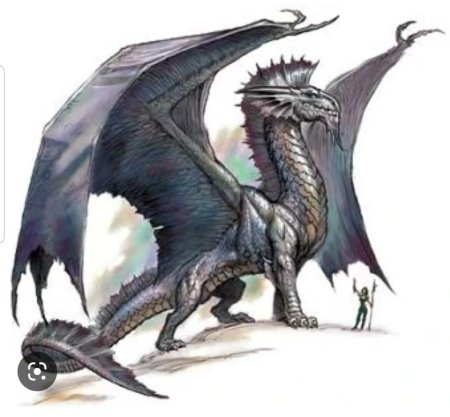 Серебрянный дракон ДНД