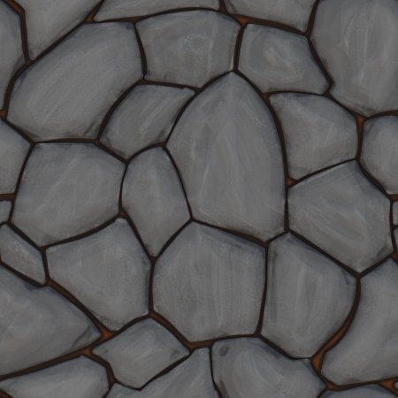 Hand painted Rock texture