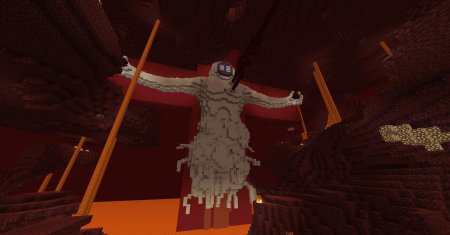 Карта Евангелион в майнкрафт