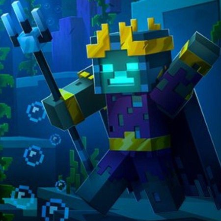 Утопленник майнкрафт арт