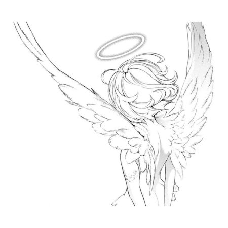 Крылья референс ангела ангела