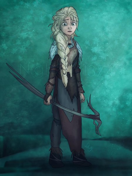 Рапунцель Джек Мерида и Иккинг