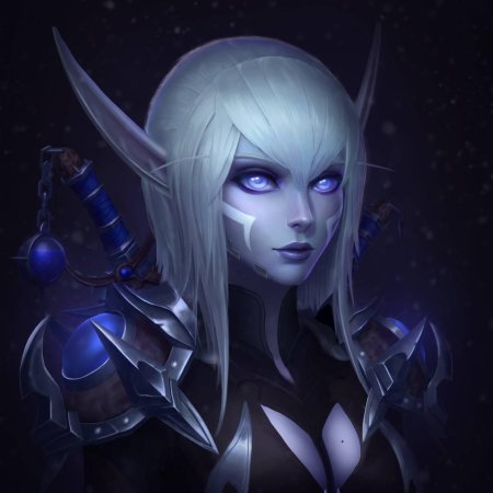 Темный Эльф из варкрафта