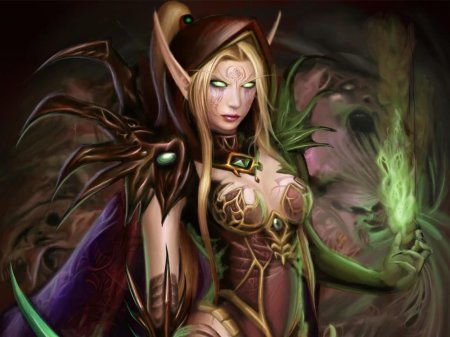 World of Warcraft эльфы крови