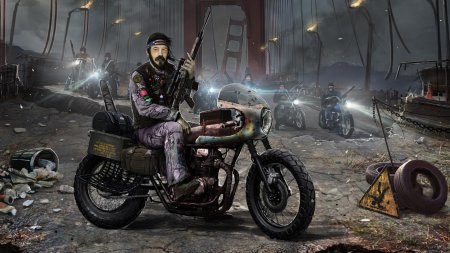 Мотоцикл Урал постапокалипсис