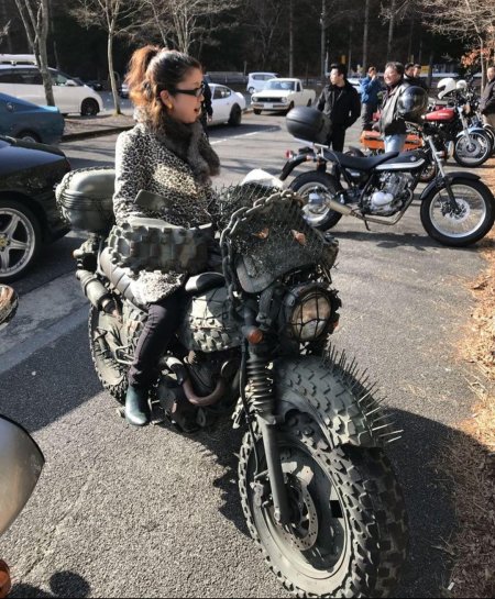 Мотоцикл Урал постапокалипсис