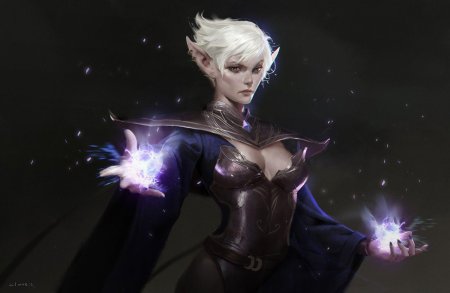 Королева НУАЛИЯ тёмный Эльф