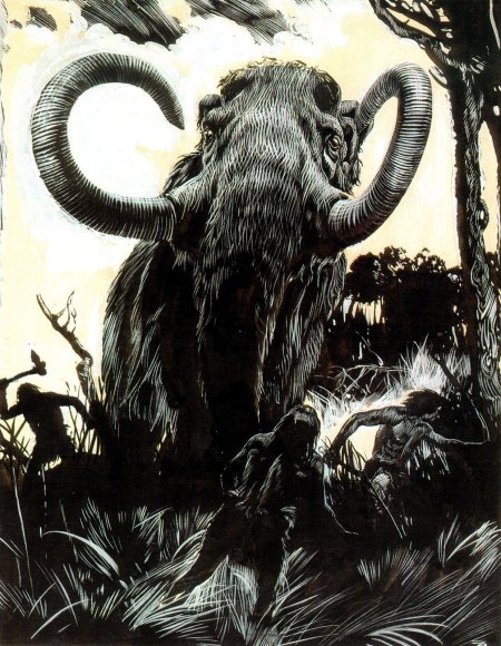 Зденек Буриан мамонты