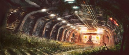 Подземные туннели арт