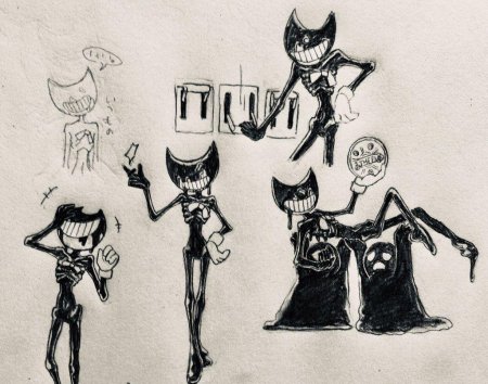 Bendy and the Ink Machine чернильный демон