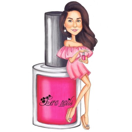 Шарж мастер маникюра