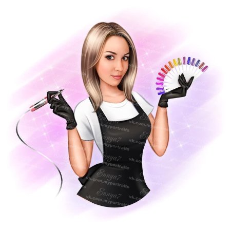 Шарж парикмахер