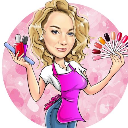 Шарж мастер маникюра