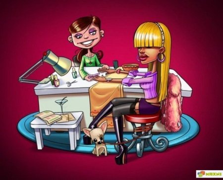 Открытка мастеру маникюра