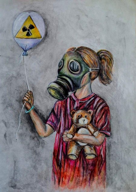 Чернобыль рисунок