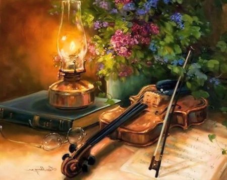 Натюрморт со скрипкой