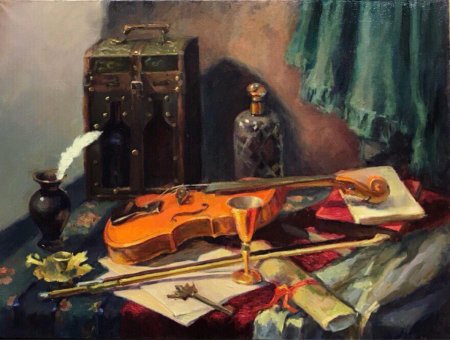 Натюрморт со скрипкой
